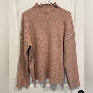 Vici Dusty Rose Turtleneck Sweater